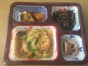 MFSタンパク制限食「鮭のちゃんちゃん焼き」